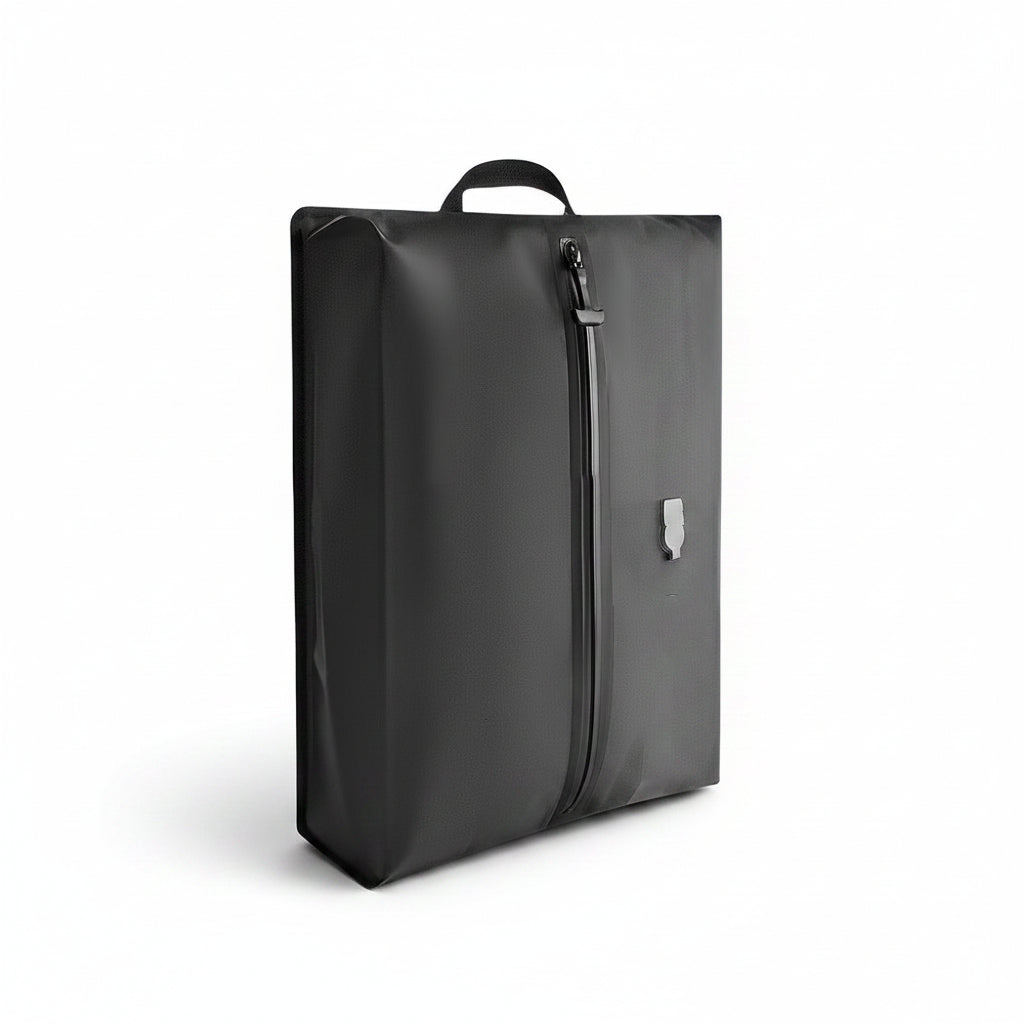 Bolsa de compresión al vacío PackWise negra comprimida