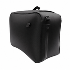 Bolsa de compresión PackWise 38L negra llena vista lateral